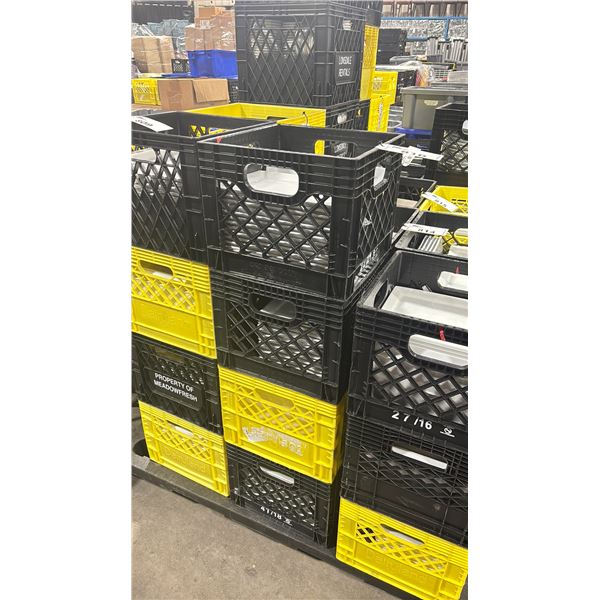 4 CRATES OF WHITE 12" COMMERCIAL RESTAURANT RECTANGULAR PLATES *CRATES INCLUDED*