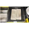 Image 2 : 3 CRATES OF WHITE 10 1/2" COMMERCIAL RESTAURANT RECTANGULAR APPETIZER PLATES *CRATES INCLUDED*