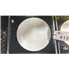 Image 2 : 3 CRATES OF WHITE 11" COMMERCIAL RESTAURANT DINNER PLATES *CRATES INCLUDED*