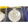 Image 2 : 3 CRATES OF WHITE 11" COMMERCIAL RESTAURANT DINNER PLATES *CRATES INCLUDED*