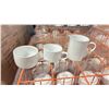 Image 2 : PALLET OF WHITE COMMERCIAL RESTAURANT TASHI COUPE COFFEE MUGS & ASSORTED COFFEE MUGS