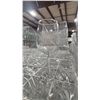 Image 2 : PALLET OF COMMERCIAL RESTAURANT TRAYS OF STEMMED RED WINE GLASSES