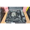 Image 2 : 2 IWATANI ZA-3HP 12,000 BTU PORTABLE BUTANE STOVES IN HARD TRANSPORT CASES