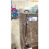 Image 2 : CAMBRO BROWN INSULATED MOBILE FOOD TRANSPORT CONTAINER - 17"W X 24"D X 20"H