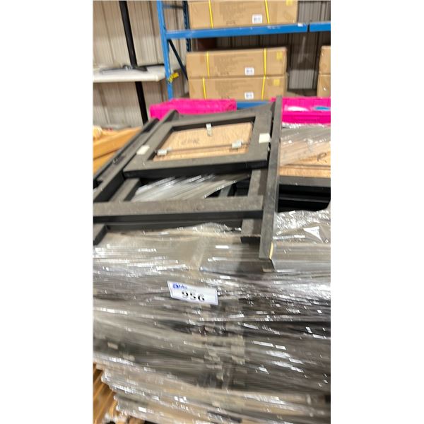 PALLET OF 50 BLACK WOODEN FOLDING EVENT CHAIRS