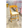Image 3 : PALLET OF 50 NATURAL WOODEN FOLDING EVENT CHAIRS