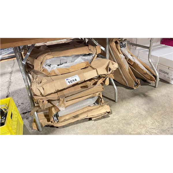 STACK OF COMMERCIAL EVENT FOLDING TABLE REPLACEMENT LEG SETS *MUST TAKE ALL*