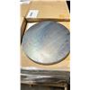 Image 2 : PALLET OF 48 Q-STOVES STEEL 16 1/2" ROUND REPLACEMENT PIZZA STONE COOKING PLATES *MUST TAKE ALL*