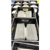 Image 3 : 12 PLASTIC CRATES OF ASSORTED WHITE COMMERCIAL RESTAURANT APPETIZER PLATES *PLASTIC CRATES INCLUDED*
