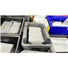Image 3 : 11 PLASTIC BINS OF ASSORTED COMMERCIAL RESTAURANT SAUCERS, APPETIZER PLATES, & SIDE PLATES *PLASTIC