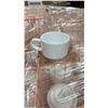 Image 2 : PALLET OF COMMERCIAL RESTAURANT TRAYS OF TASHI COUPE COFFEE MUGS