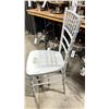 Image 2 : STACK OF 9 SILVER RESIN CHIAVARI EVENT 18" CHAIRS