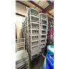 Image 3 : STACK OF 9 SILVER RESIN CHIAVARI EVENT 18" CHAIRS
