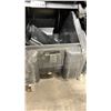Image 3 : CAMBRO BLACK INSULATED MOBILE TILTED FRONT ICE TRANSPORT CONTAINER WITH LID - 22"W X 28"D X 30"H