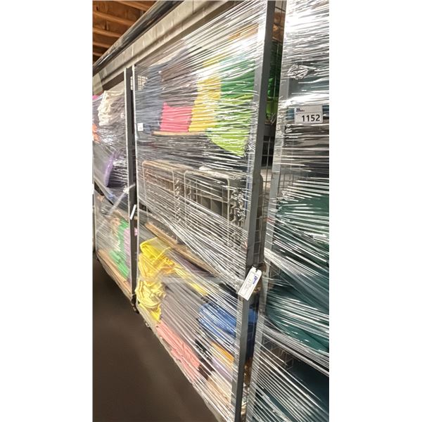 METAL 3 TIER COMMERCIAL MOBILE STORAGE RACK WITH ASSORTED COLOR PROFESSIONAL EVENT / BANQUET