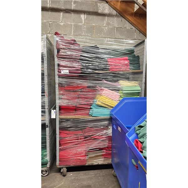 METAL 3 TIER COMMERCIAL MOBILE STORAGE RACK WITH ASSORTED COLOR PROFESSIONAL EVENT / BANQUET