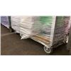 Image 4 : METAL 2 TIER COMMERCIAL MOBILE STORAGE RACK WITH ASSORTED COLOR PROFESSIONAL EVENT / BANQUET