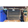 Image 2 : PALLET OF 20 WOODEN 6' COMMERCIAL EVENT / BANQUET FOLDING TABLES *MUST TAKE ALL*