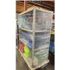 Image 2 : METAL 3 TIER COMMERCIAL MOBILE STORAGE RACK WITH ASSORTED COLOR PROFESSIONAL EVENT / BANQUET