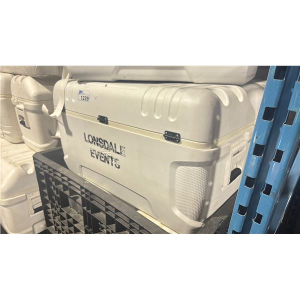 IGLOO MAXCOLD WHITE LARGE COMMERCIAL INSULATED TRANSPORT COOLER *NO CONTENTS*