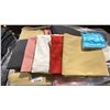 Image 2 : PRODUCT CART WITH ASSORTED SIZE/LENGTH BANQUET LINENS *CART NOT INCLUDED*