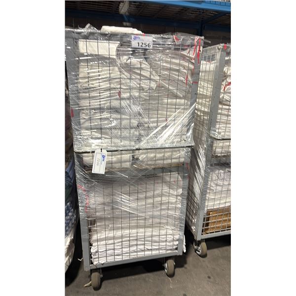 METAL 2 TIER COMMERCIAL MOBILE STORAGE RACK WITH ASSORTED COLOR PROFESSIONAL EVENT / BANQUET