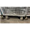 Image 3 : METAL 2 TIER COMMERCIAL MOBILE STORAGE RACK WITH ASSORTED PROFESSIONAL EVENT / BANQUET