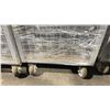 Image 3 : METAL 2 TIER COMMERCIAL MOBILE STORAGE RACK WITH ASSORTED PROFESSIONAL EVENT / BANQUET