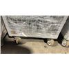 Image 3 : METAL 2 TIER COMMERCIAL MOBILE STORAGE RACK WITH ASSORTED PROFESSIONAL EVENT / BANQUET