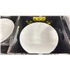 Image 3 : PALLET OF COMMERCIAL RESTAURANT WHITE 11" DINNER PLATES & WHITE 8" SIDE PLATES *BINS INCLUDED*