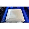 Image 4 : 2 BINS OF COMMERCIAL RESTAURANT WHITE 14" SQUARE SERVING PLATES, WHITE 9" SQUARE SALAD BOWLS & OVAL