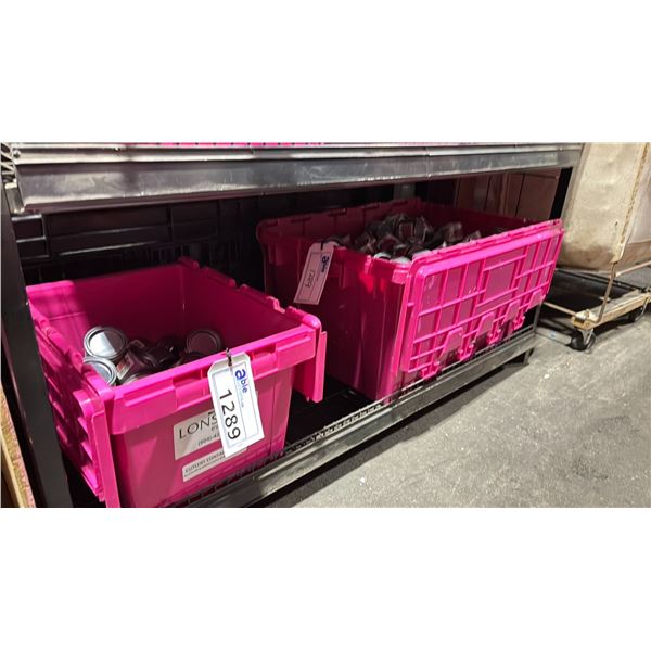 2 FOLD TOP BINS OF STERNO GREEN SUSTAINABLE & BIODEGRADABLE ETHANOL GEL CHAFING FUEL *BINS INCLUDED*