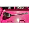Image 3 : SMALL FOLD TOP BIN OF COMMERCIAL RESTAURANT STAINLESS STEEL SOUP LADLES, SPOONS & ASSORTED