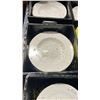 Image 3 : 9 CRATES OF WHITE 11" DINNER PLATES & WHITE 12" SOUP PLATES *CRATES INCLUDED*