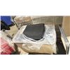 Image 2 : MOBILE BIN OF ASSORTED SIZE/LENGTH WHITE/BLACK 120" ROUND BANQUET LINENS *BIN INCLUDED*