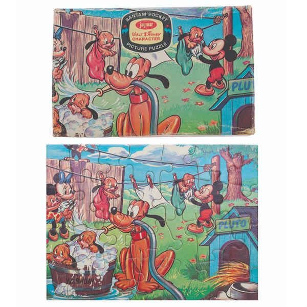 A Jaymar Walt Disney Character Pocket Puzzle.