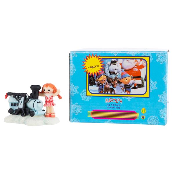 A Rankin-Bass Rudolph and the Island of Misfit Toys Figurine.