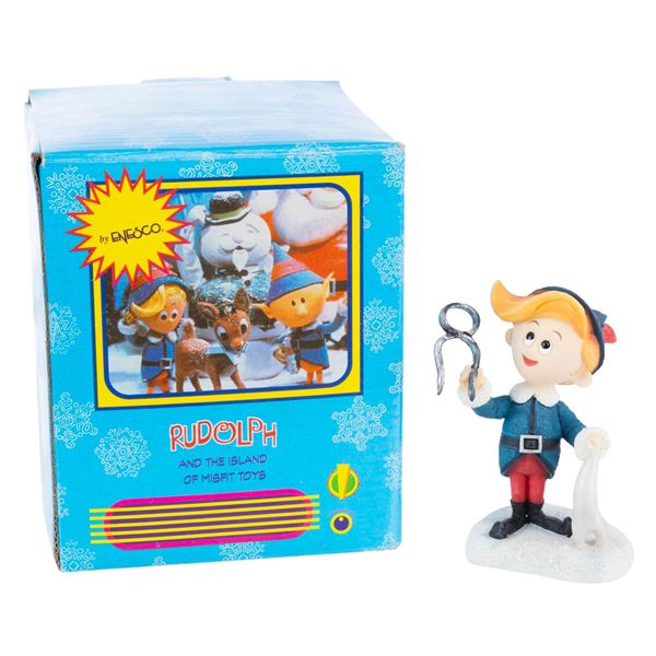 A Rudolph and the Island of Misfit Toys Hermey Figurine.