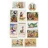 Image 1 : A Collection of (191) 1930s-1950s Walt Disney Postcards.