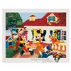 Image 1 : A Disney Poster Signed by Artist Russell Schroeder.