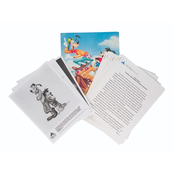 A “Goof Troop” Press Kit.