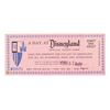Image 1 : A 1957 Day at Disneyland Complimentary Ticket.