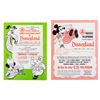 Image 2 : A Pair of Pacific Telephone Disneyland Event Cards.
