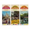 Image 1 : Three Disneyland Postcard Print Tests.