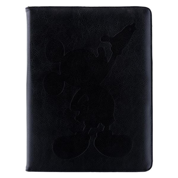 A Disneyland Mickey Mouse Silhouette Padfolio & Pen.