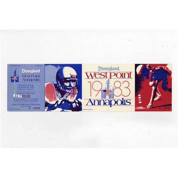 West Point Annapolis Game Event Night Advanced Ticket.