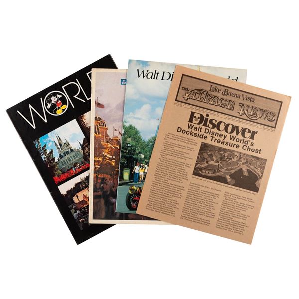 Walt Disney World Magazines and Newsletter.