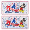 Image 1 : Walt Disney World 15th Anniversary License Plates.