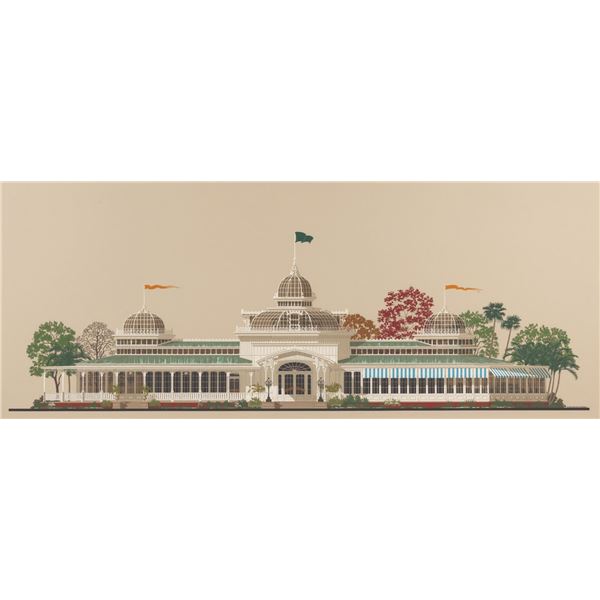 A RETLAW Crystal Palace SilkScreen Elevation.