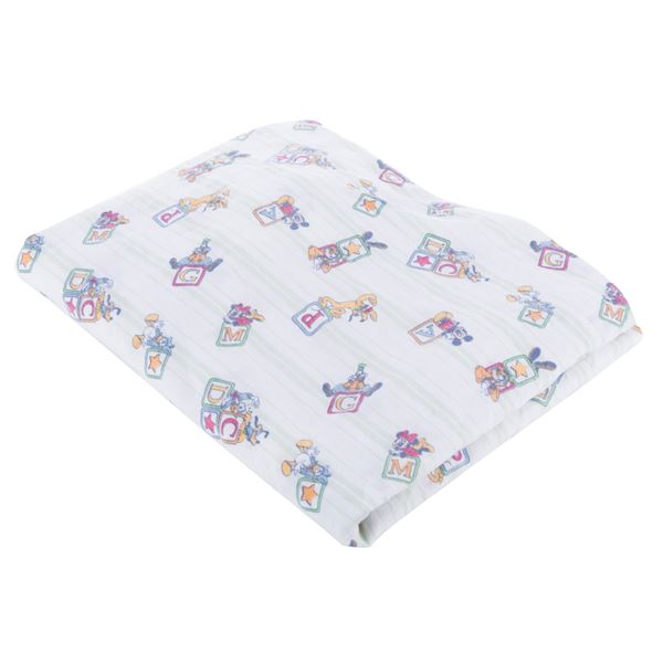 A Walt Disney World Crib Sheet.